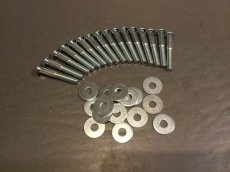 16 X SCHROEF + RONDEL JUPITER HOMESTAR