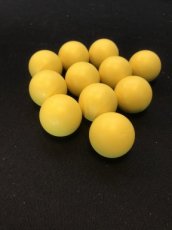 BAL, SET VAN 11 GELE JUPITER BALLEN